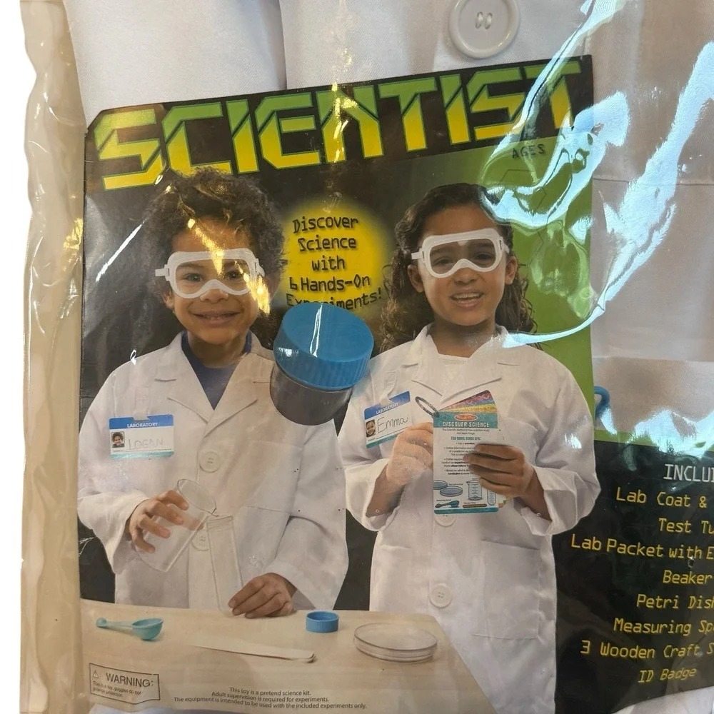 Melissa & Doug Role Play Set - Scientist Costume Dress Up